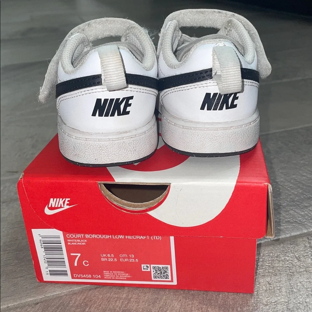 Nike Court Borough Low Recraft (TD), Toddler Size 7c - Picture 4 of 11